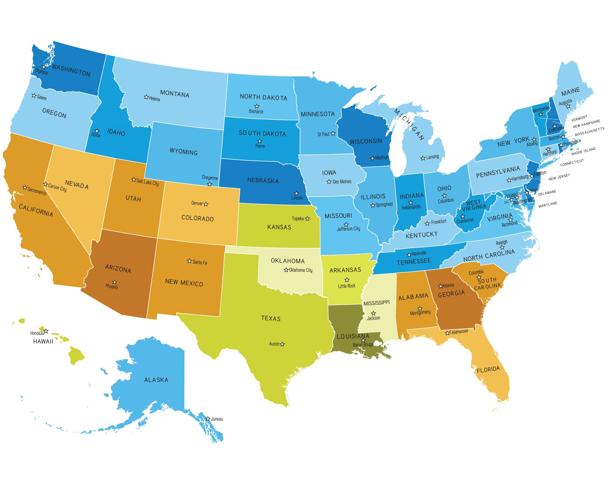 Names of us states. Карта сша на английском. Штаты сша. One of the nicknames of the us is. Usa state names.